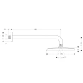 Верхний душ Hansgrohe Raindance Classic Air 240 мм, хром (27424000) - миниатюра фото 2