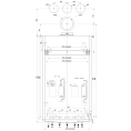 Газовый настенный двухконтурный котел Ariston Cares X 15 FF NG - миниатюра фото 5