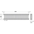 Трубчатый стальной радиатор Zehnder Charleston Z-3057/28 секций с боковым подключением N12 3/4 RAL 9016 - миниатюра фото 3