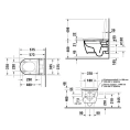 Комплект Duravit Starck f Plus: электронное сиденье 612000012000310 и подвесной унитаз ME by Starck 2510092000 (2510092000+612000012000310)) - миниатюра фото 2