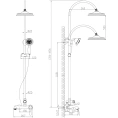 Душевая стойка Lemark Intense LM5662C - миниатюра фото 3