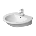 Раковина Duravit Darling New с переливом и 3 отверстиями под смеситель 550x480 мм белого цвета (2621550030) - миниатюра фото 3