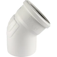 Отвод канализационный Raupiano Plus 110х45° REHAU (РЕХАУ - 11234441001) - миниатюра фото 2