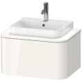 Тумба подвесная Duravit Happy D.2 Plus 354x650x480мм, 1 ящик, белый глянцевый (HP494002222) - миниатюра фото 1