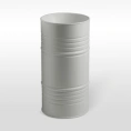Раковина свободностоящая Kerasan Artwork BARREL Ø45×90 см, слив в пол, матовый серый (4742K59) - миниатюра фото 1