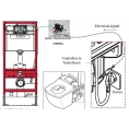 Автоматический приводной блок TOTO Neorest E00004T для подвесных унитазов серии Neorest - миниатюра фото 2