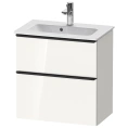Подвесная тумбочка Duravit D-Neo Compact, белая высокоглянцевая, 610x372x625 мм (DE436802222) - миниатюра фото 1