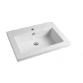 Раковина Artceram WASHBASINS GAP встраиваемая 71х51 см с 1 отв под смесительитель со слив переливом цвет белый - миниатюра фото 1