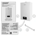 Газовый котел Arderia SB24 v3, 24 кВт, 2201375, настенный, одноконтурный - миниатюра фото 7