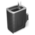Печь Термофор Тунгуска 2011 Carbon ДН антрацит - миниатюра фото 1
