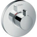 Термостат для душа Hansgrohe ShowerSelect S встраиваемый, хром (15741000) - миниатюра фото 1