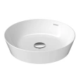 Накладная раковина Duravit Cape Cod круглая 43 см белого цвета (2328430000) - миниатюра фото 1