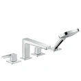 Смеситель Hansgrohe Metropol для ванны с ручным душем 3jet, хром (74552000) - миниатюра фото 1