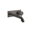 Смеситель для раковины GESSI 316 встраиваемый, цвет brushed black metal PVD (54190#707) - миниатюра фото 1