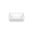 Раковина Gessi Eleganza накладная-встраиваемая 56×42 см белого цвета без перелива - миниатюра фото 1
