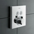 Термостат Hansgrohe ShowerSelect 15763000: точная температура для комфорта и безопасности в душе - миниатюра фото 7