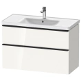Тумба подвесная Duravit D-Neo: современная и вместительная для вашей раковины (DE435602222) - миниатюра фото 1