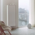 Шкаф подвесной Duravit XViu 1770x500x360 мм с 3 стеклянными полками, цвет шампань мат/белый глянец (XV1336LB122) - миниатюра фото 1