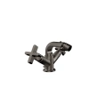 Смеситель для биде GESSI INCISO: настенный монтаж, излив 97 мм, цвет Black XL (58127#299) - миниатюра фото 1