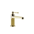 GESSI VENTI20 Однорычажный смеситель для раковины с донным клапаном в цвете Gold PVD (65001#246) - миниатюра фото 1