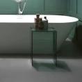 Табурет Laufen Kartell: пластиковый, изумрудный, 46.5×33×28 см (3.8933.0.092.000.1) - миниатюра фото 1