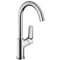 Кухонный смеситель Hansgrohe Logis M31 однорычажный с поворотным изливом, хром (71835000) - миниатюра фото 1