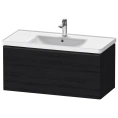 Подвесная тумбочка Duravit D-Neo, 1 ящик, цвет Black Oak, 440x984x452 мм (DE425601616) - миниатюра фото 1