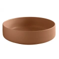Раковина ArtCeram Cognac 48 см накладная без отверстий, цвет Arancio Cammeo (COL002 13 00 arancio cammeo) - миниатюра фото 1