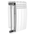 Радиатор биметаллический Royal Thermo BiLiner 500 Silver Satin 4 секции-серебристый - миниатюра фото 2