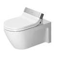 Унитаз подвесной Duravit Starck 2 для биде-крышки Sensowash, белый (2533590000) - миниатюра фото 1