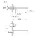 Смеситель для раковины Grohe Eurocube 23447000 - миниатюра фото 6