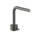 Смеситель для раковины Fantini AF/21 с изливом 155 мм, цвет Matt Gun Metal PVD (27 P5 A504WF) - миниатюра фото 1
