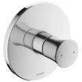 Смеситель для душа Duravit White Tulip встраиваемый, с обратным клапаном, хром (WT4210010010) - миниатюра фото 1