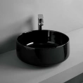Раковина накладная ArtCeram Cognac 42 см, черный (COL001 03 00 nero) - миниатюра фото 1