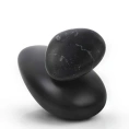 Ручка смесителя Gessi Equilibrio для раковины — дизайнерская, черный мрамор Marquina (52002#542) - миниатюра фото 1