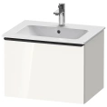 Тумбочка подвесная Duravit D-Neo 440x610x462, 1 ящик, белый высокоглянцевый (DE426102222) - миниатюра фото 1