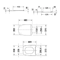 Сиденье для унитаза Duravit DuraStyle удлиненное белое с микролифтом (60590000) - миниатюра фото 2