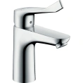 Смеситель для раковины Hansgrohe Focus Care с донным клапаном и длинной ручкой, хром (31911000) - миниатюра фото 1