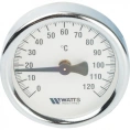 Термометр биметаллический 63 мм с крепежной пружиной, накладной Watts F+R810 TCM - миниатюра фото 1