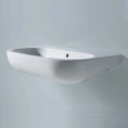 Раковина AZZURRA NUVOLA белая 75x45 см с отверстием под смеситель - миниатюра фото 1