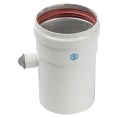 Труба Stout DN80 125 мм п/м с ревизионным патрубком SCA-0080-010125 - миниатюра фото 2