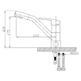 Смеситель для кухни Zorg ZR 400 KF-12 satin с системой фильтрации Clean Water - миниатюра фото 2