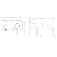 Смеситель для раковины GESSI 316 Black XL с высоким изливом (54090#299) - миниатюра фото 2
