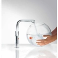 Смеситель для раковины Hansgrohe Metris 31087000: однорычажный с выдвижной лейкой - миниатюра фото 4