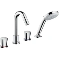 Смеситель Hansgrohe Logis 71314000 для установки на борт ванны - миниатюра фото 1