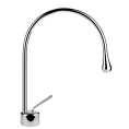 Смеситель для раковины Gessi Goccia с фиксированным изливом 244 мм, хром (33803#031) - миниатюра фото 1