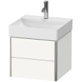 Тумба подвесная Duravit XSquare White High Gloss с 2 ящиками, 397x484x460 мм (XS416002222) - миниатюра фото 1