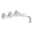 GESSI INCISO Встраиваемый смеситель для раковины на 3 отверстия, излив 255-235 мм, хром (58092#031) - миниатюра фото 1