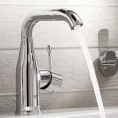 Стильный смеситель Grohe Essence New 23462001 для умывальника - миниатюра фото 5