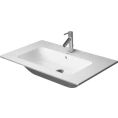 Раковина Duravit ME by Starck встраиваемая в мебель, 830x490 мм, белая, с 3 отверстиями под смеситель (2336830030) - миниатюра фото 1